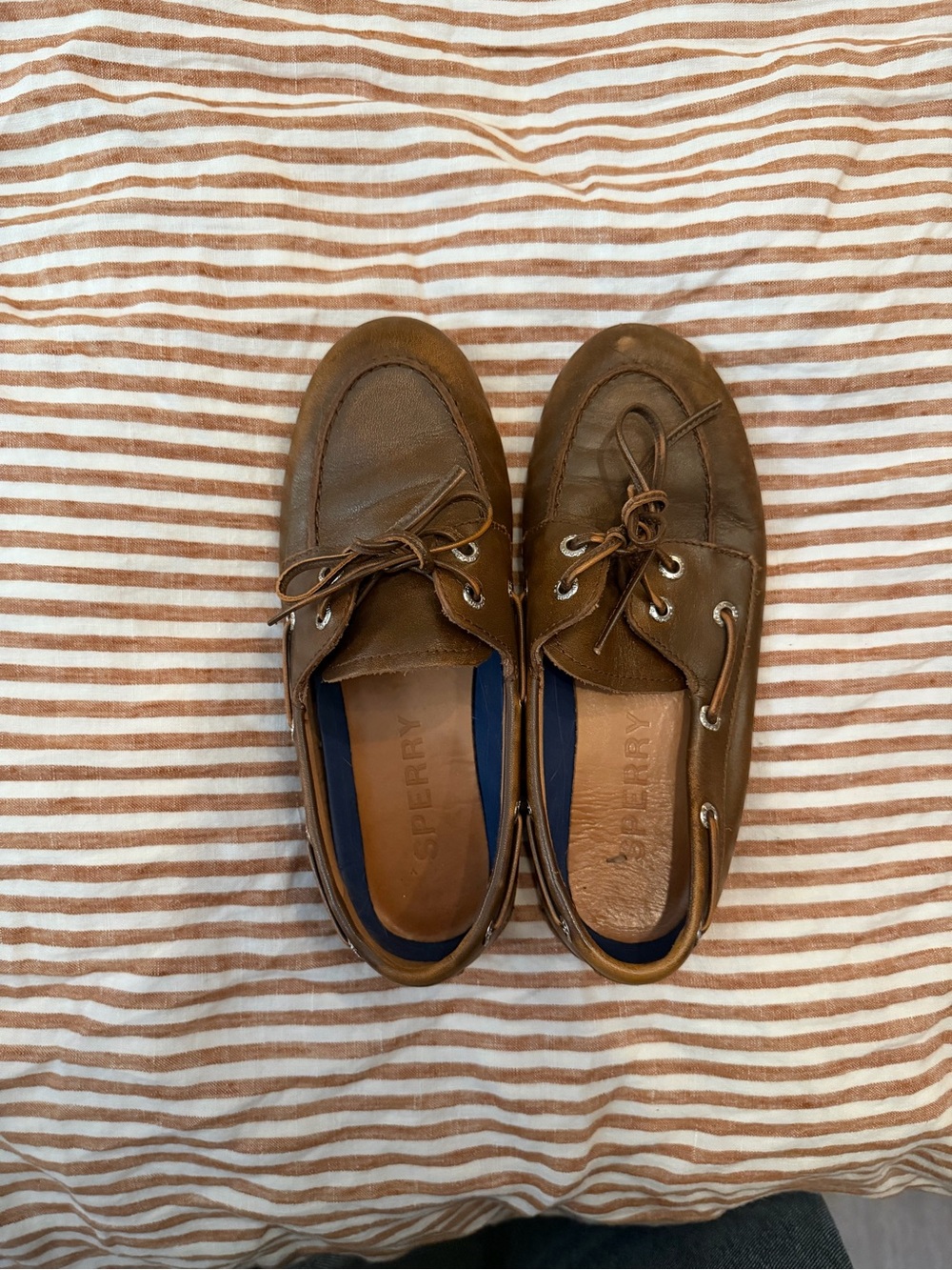 Sperry Women’s  Brown Leather Boat Shoe